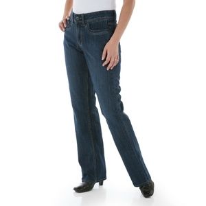 LEE Women's Relaxed Fit Straight Leg Jeans Size 6